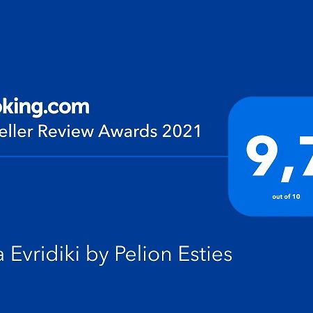 Villa Evridiki By Pelion Esties Ayios Yeoryios Nileias Exteriör bild