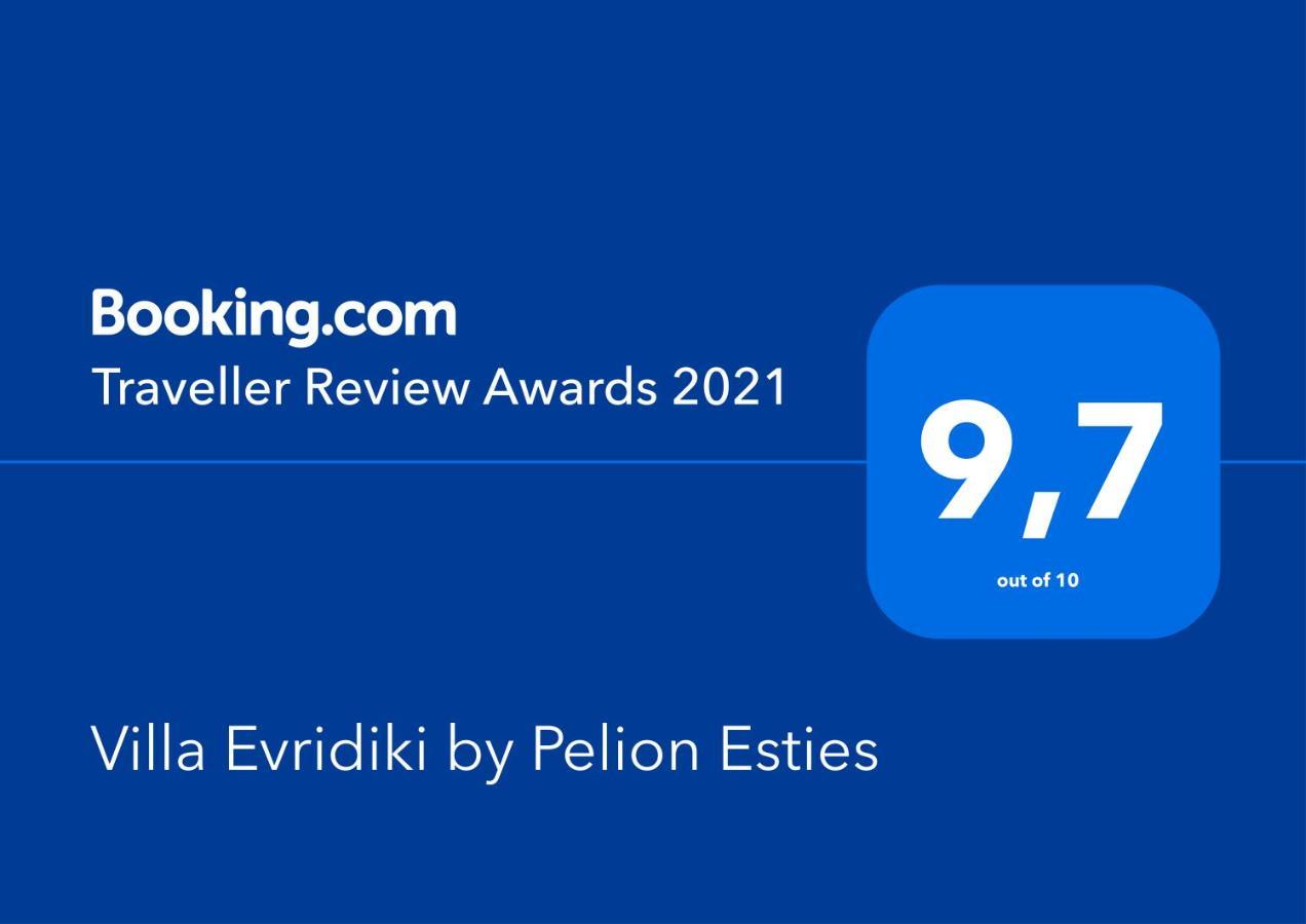 Villa Evridiki By Pelion Esties Ayios Yeoryios Nileias Exteriör bild