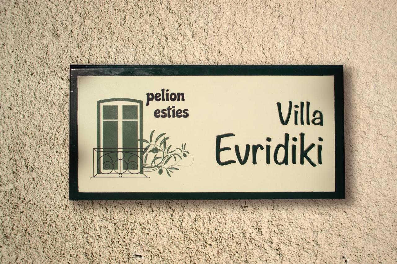 Villa Evridiki By Pelion Esties Ayios Yeoryios Nileias Exteriör bild